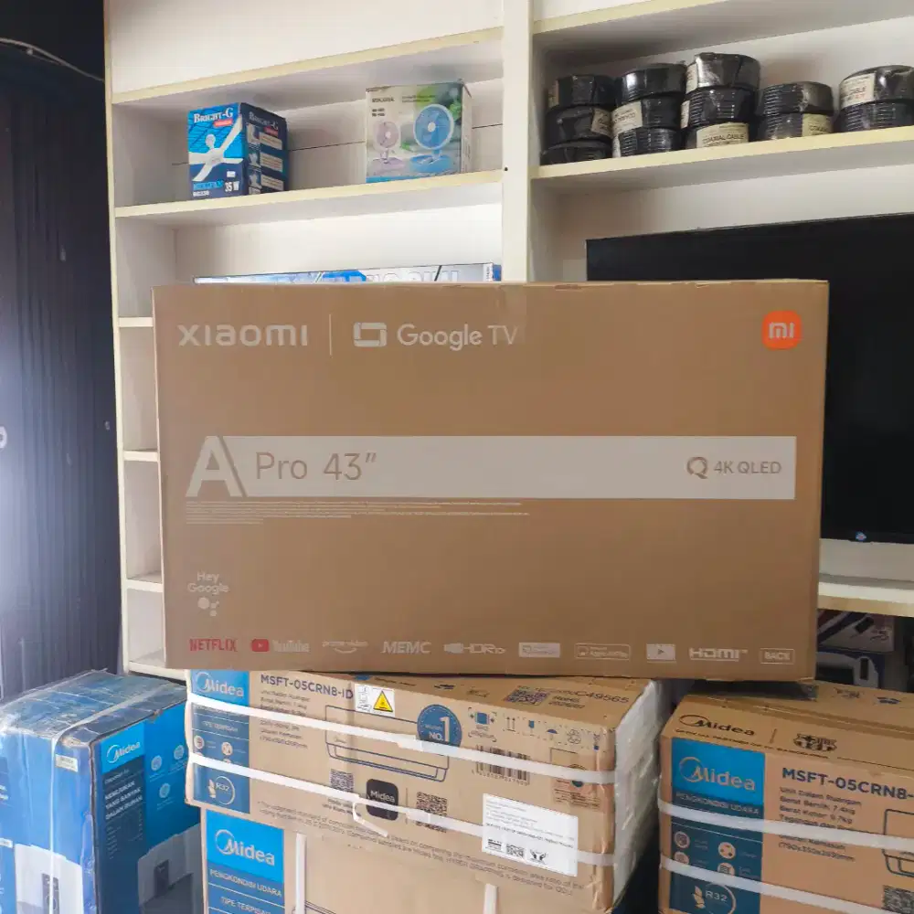 XIAOMI GOOGLE TV 43 INCH 4K QLED PROMO TERBATAS