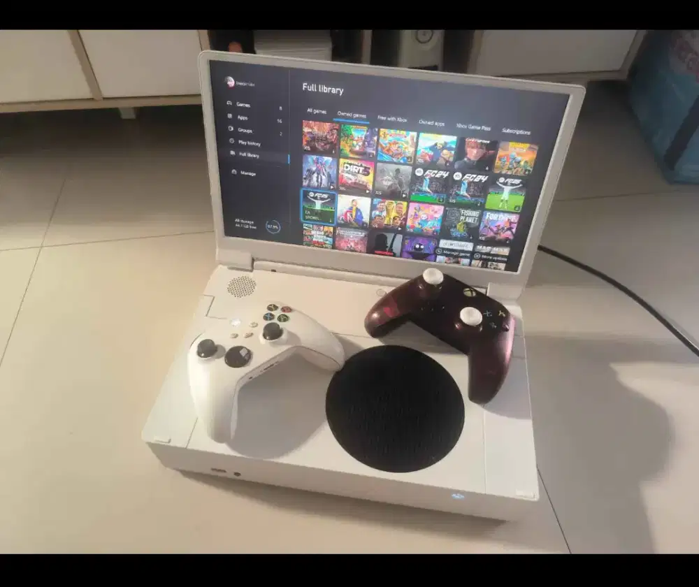 Jual/TT Xbox Series S Bundling Monitor G Story 2K 144hz