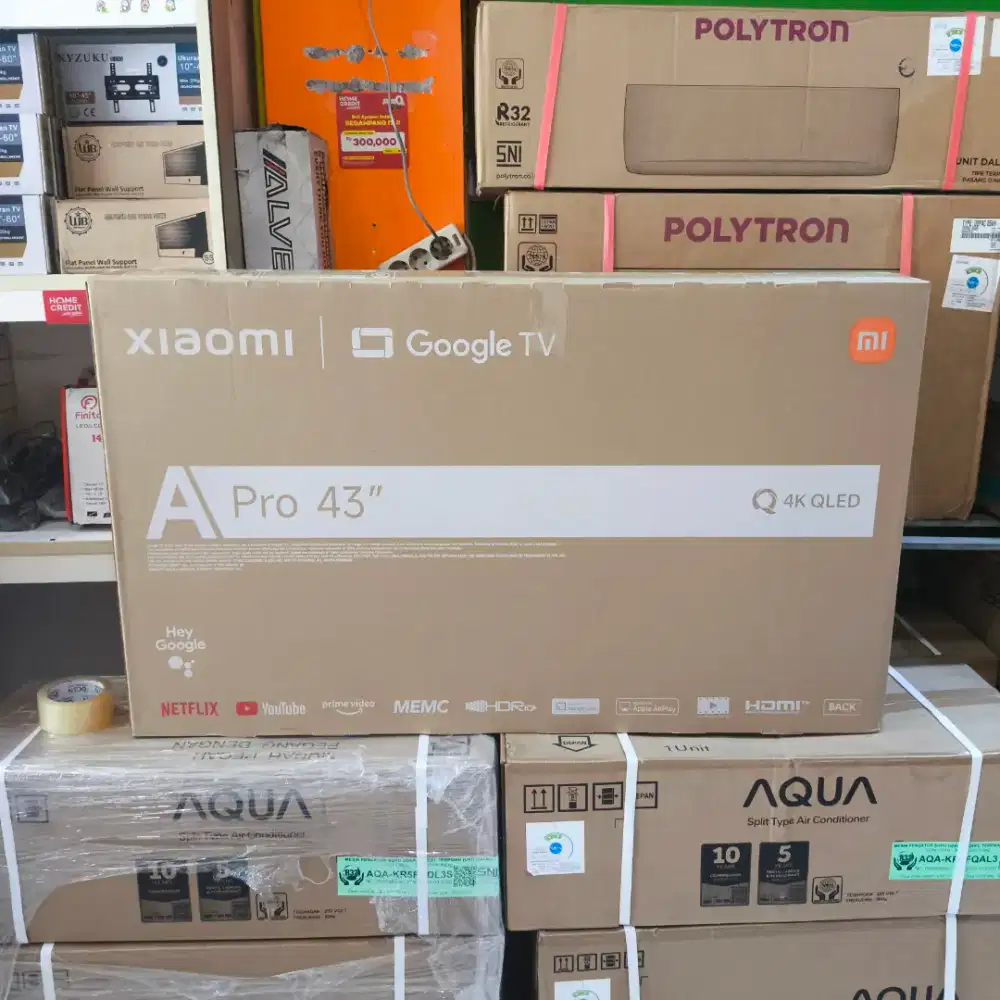 XIAOMI GOOGLE TV 43 INCH 4K QLED PROMO TERBATAS
