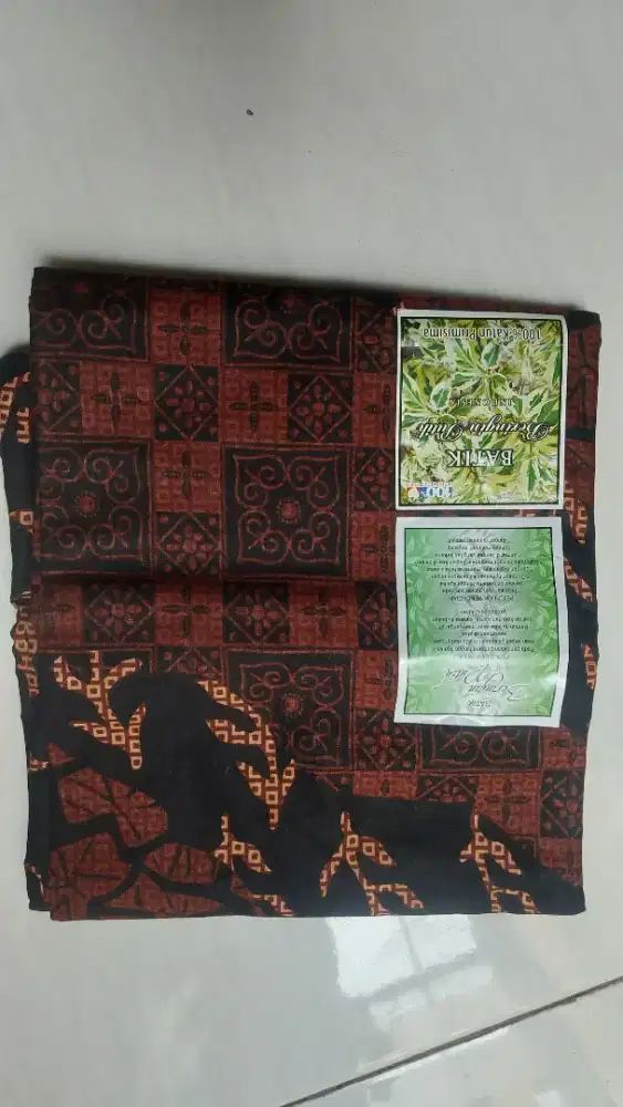 Kain Batik Premium Beringin Putih 100% Katun Primisima - 2 Lembar