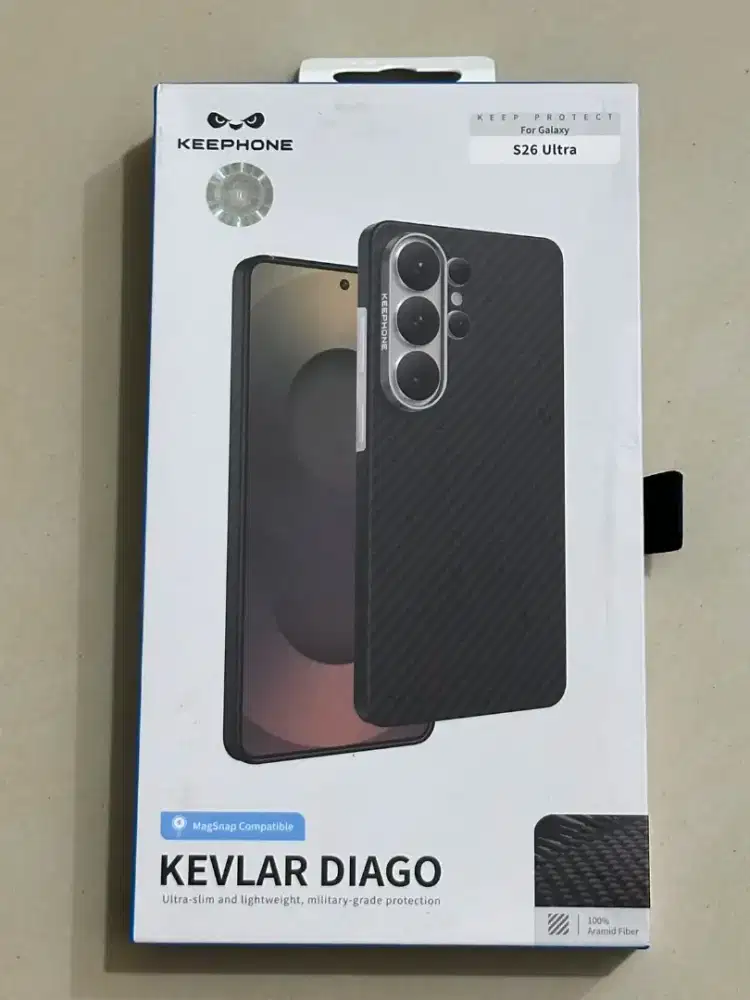 Galaxy S26 Ultra Premium case Kevlar Diago Aramid KEEPHONE magsnap