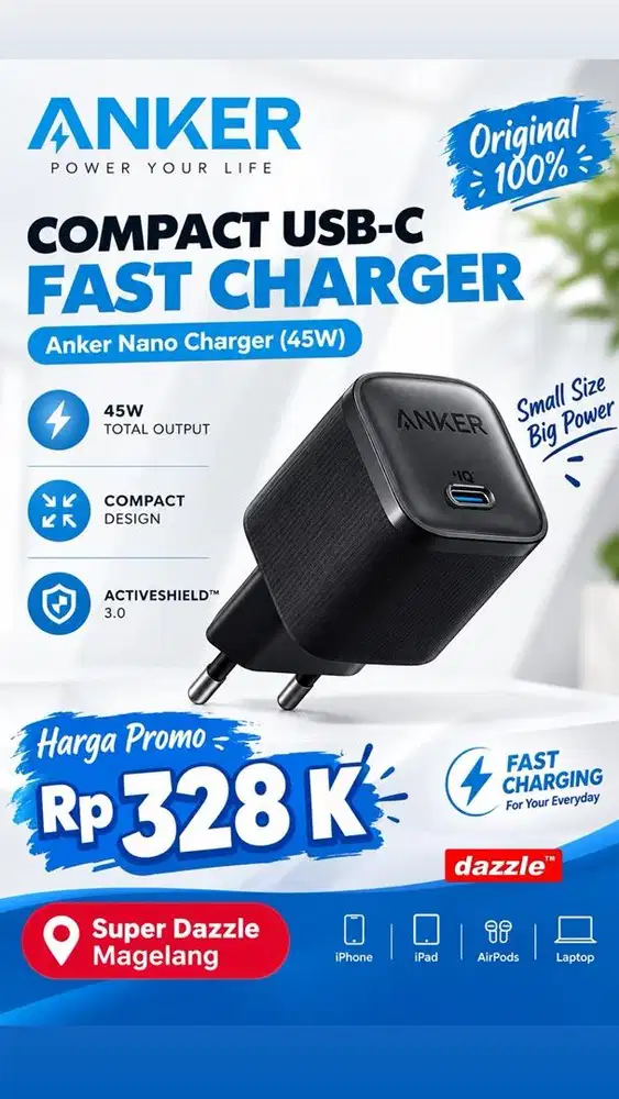 Tc anker zolo 45 watt a2692L11