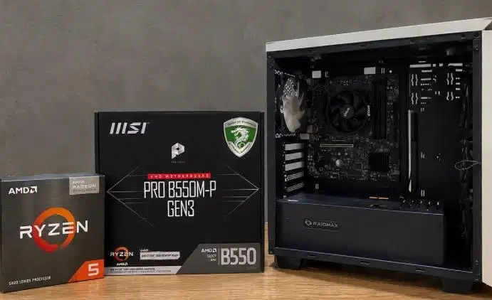 RYZEN 5600g + MSI B550M P GEN 3