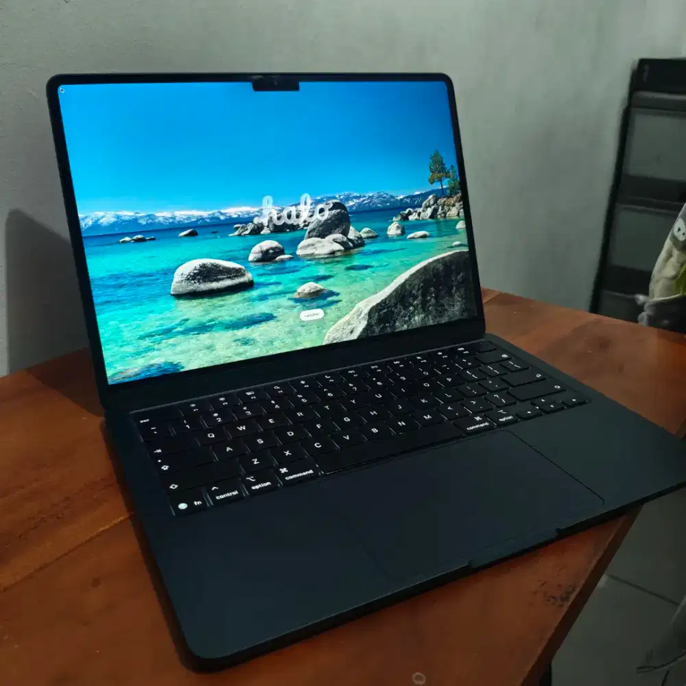 MacBook Air M5 13inch Midnight 16/512GB lengkap mampang depok