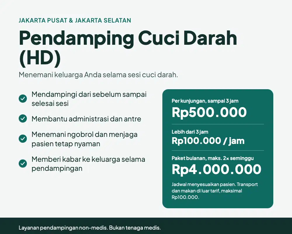 Jasa Caregiver Non-Medis - Jakpus