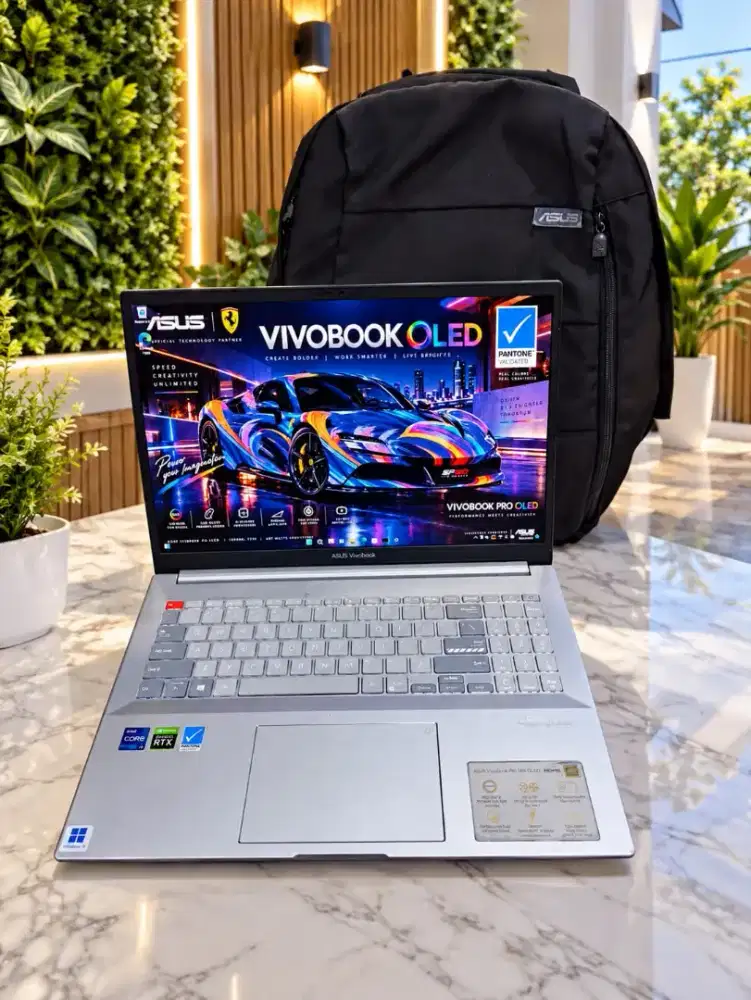 Laptop Desain DKV Multimedia Coding Asus Vivobook Pro OLED 4K RAM 16GB