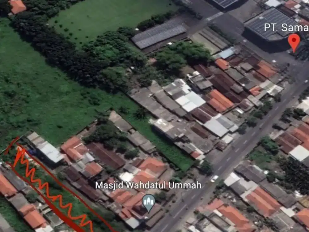 *HARGA ANJLOK 1M*  Tanah Raya Bambe, Driyorejo Gresik NOL JALAN, SUDAH ADA FONDASI COMMERCIAL AREA