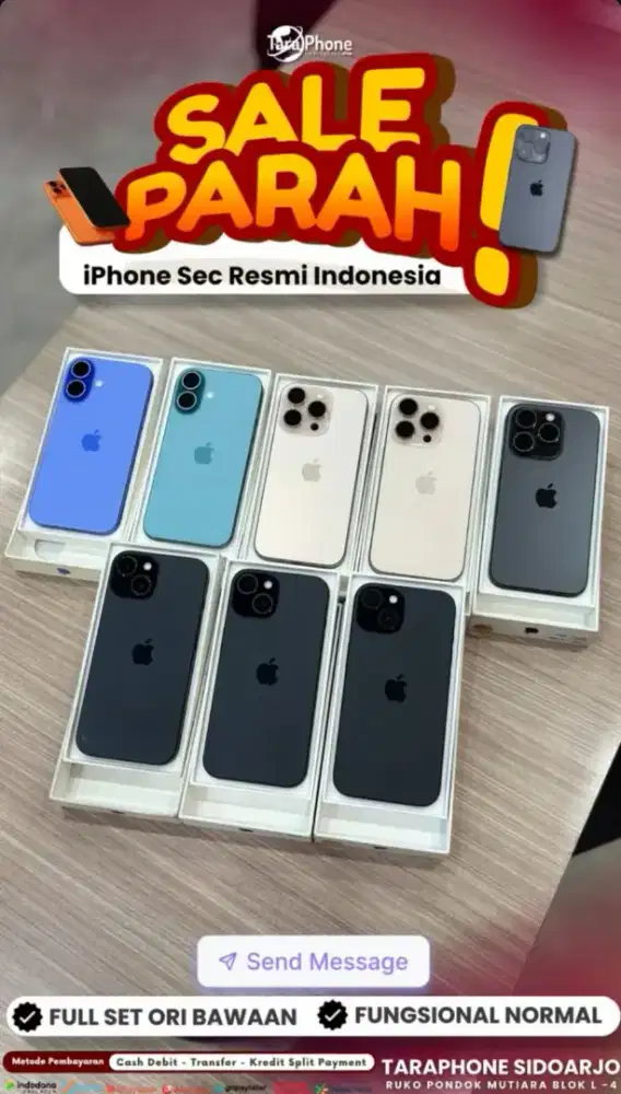 iphone second resmi garansi ibox Promoo cicilan 0%