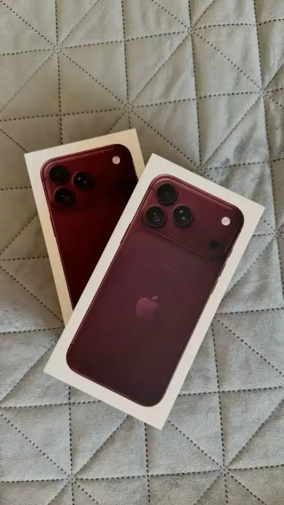 PO IPhone 18 Promax 256 Burgundy - Stock Terbatas!