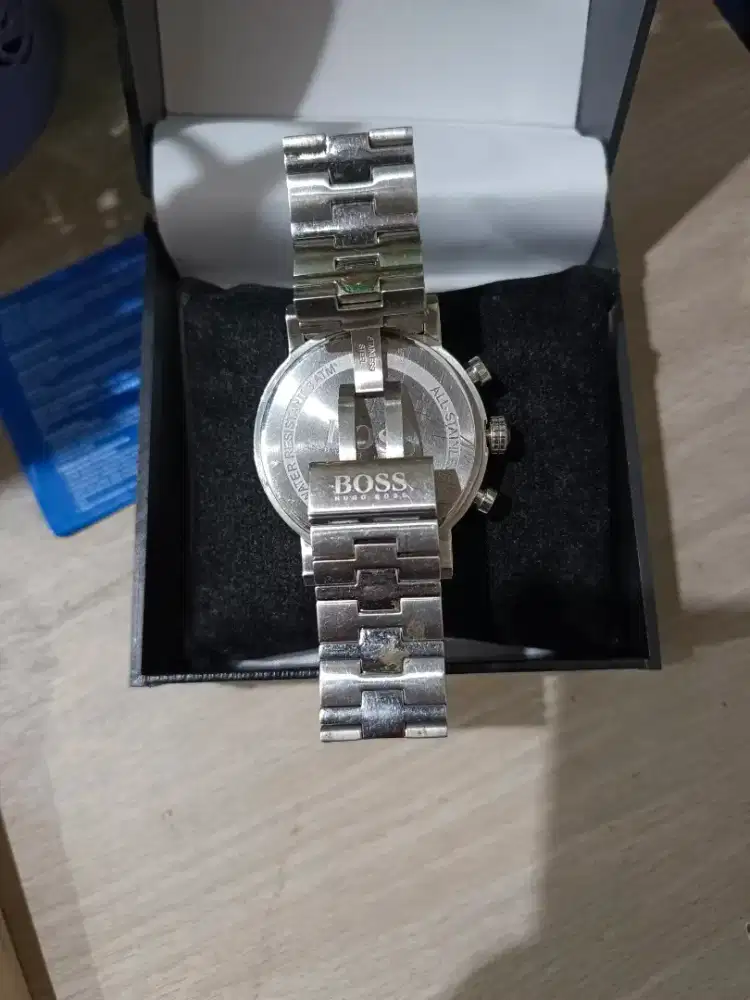 Jam tangan Boss original Chronograf muluss