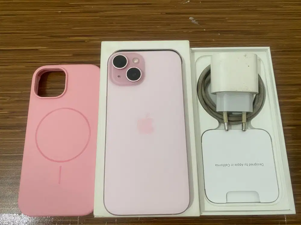Iphone 15 pink 128gb resmi