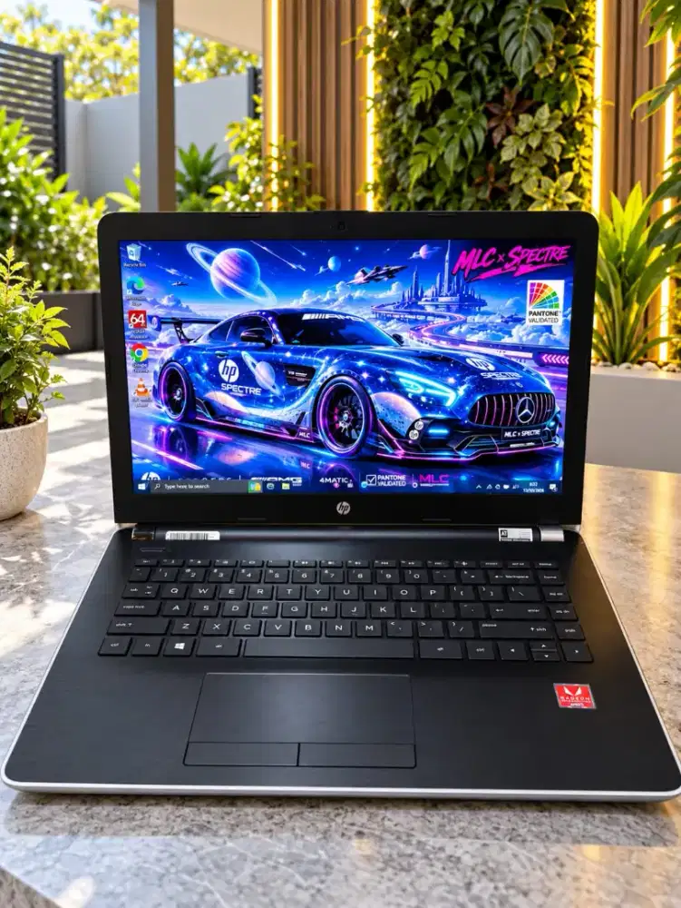 Laptop HP 14 F26 RAM 8Gb SSD 128Gb HDD 500Gb MURAH!!