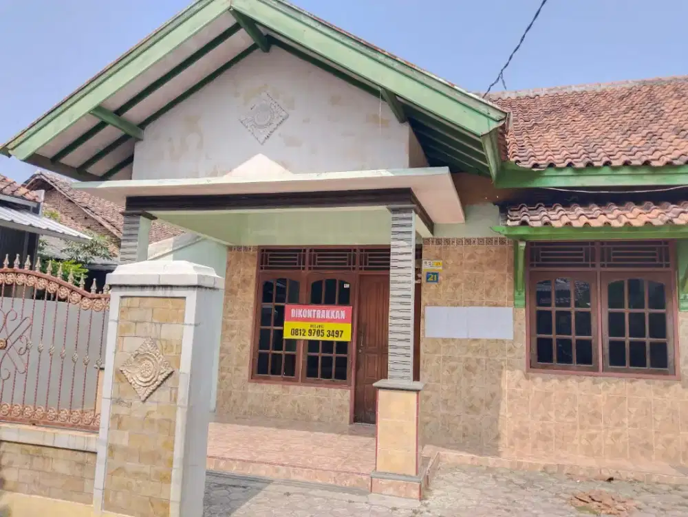 Disewakan Rumah 4 Kamar Tidur, 2 Toilet di Sekitaran Jl Evakuasi CRB
