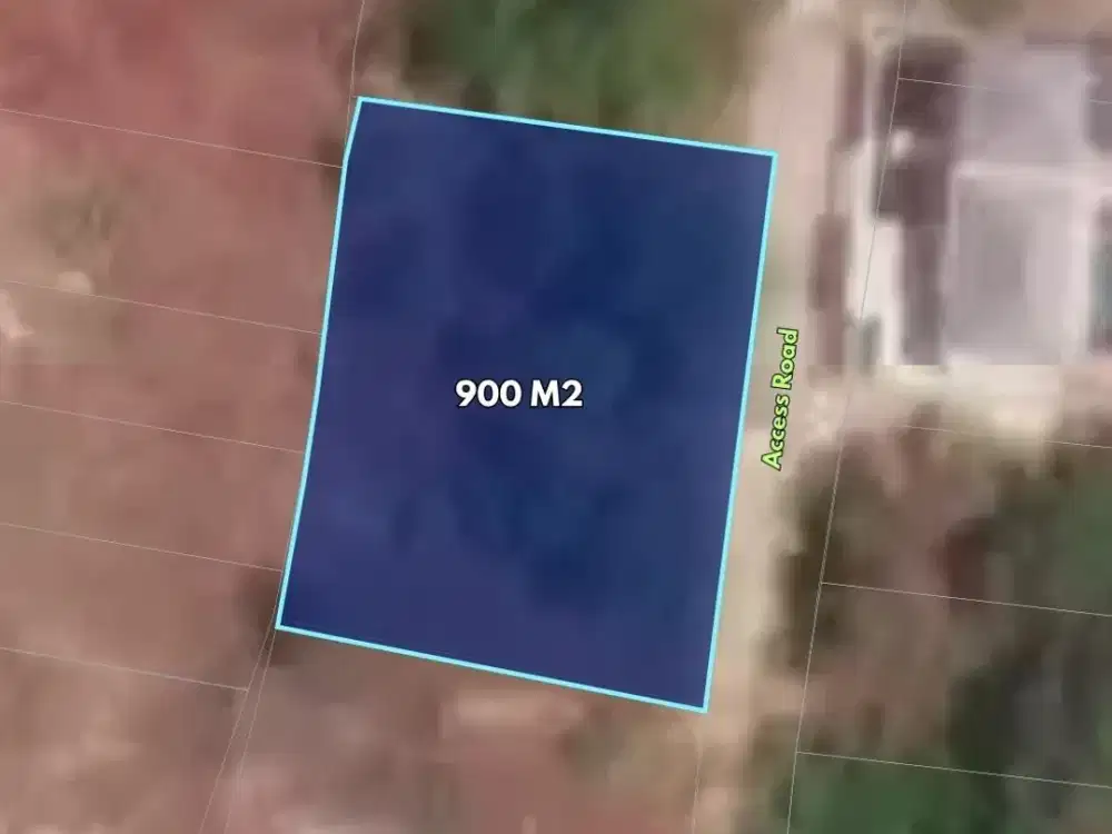 Affordable 900 sqm Freehold Land in Benoa – Pink Zone