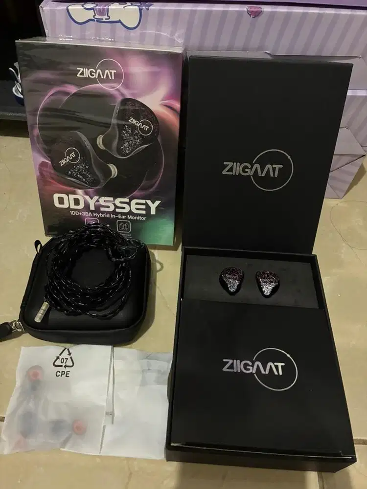 ZIIGAAT ODYSSEY 1DD+3BA Hybrid IEM