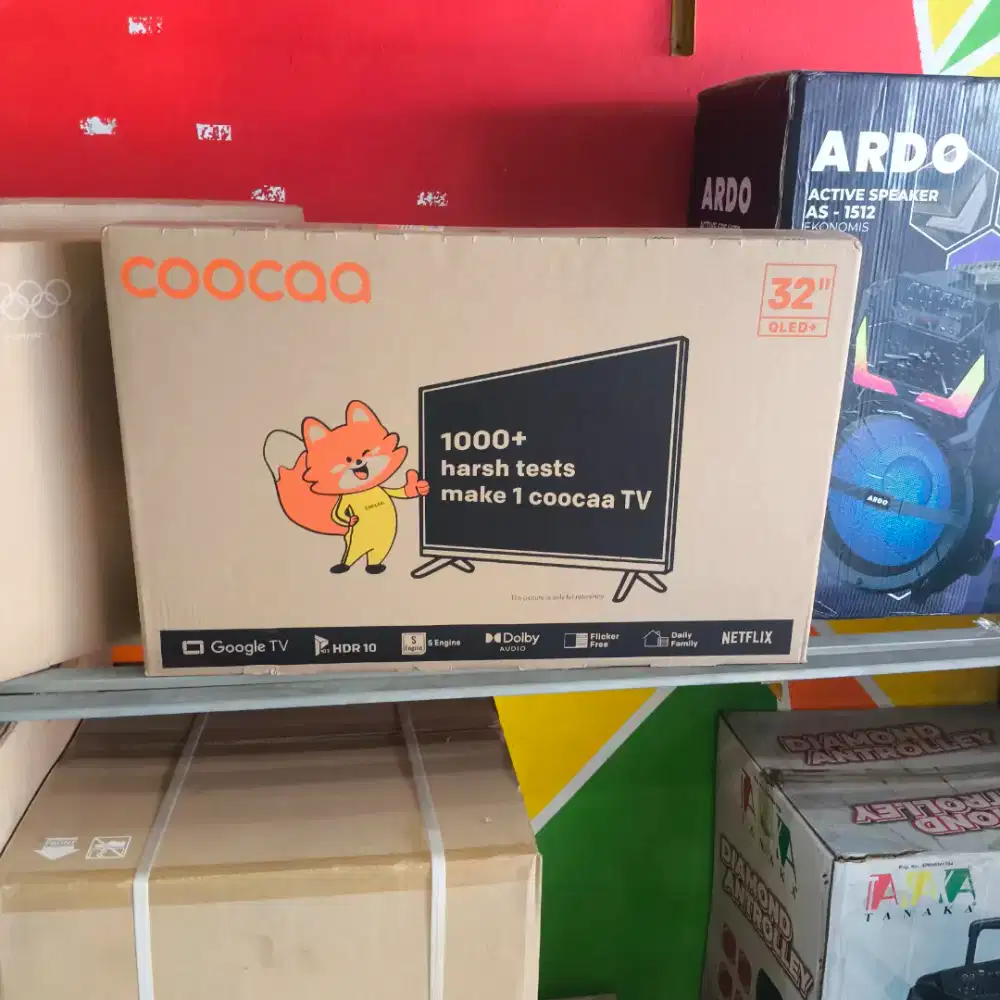 COOCAA GOOGLE TV 32 INCH QLED PROMO TERBATAS