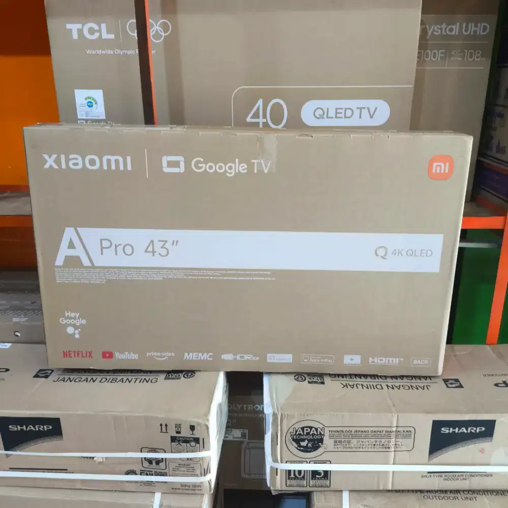 XIAOMI GOOGLE TV 43 INCH 4K QLED PROMO TERBATAS
