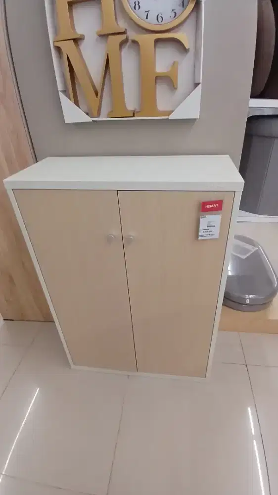 SIMSON MEDIUM FILE CABINET WHT L.WOOD