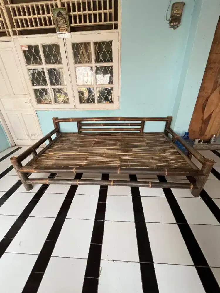 Bale Bambu 120 x 200 Masih Bagus siap pakai