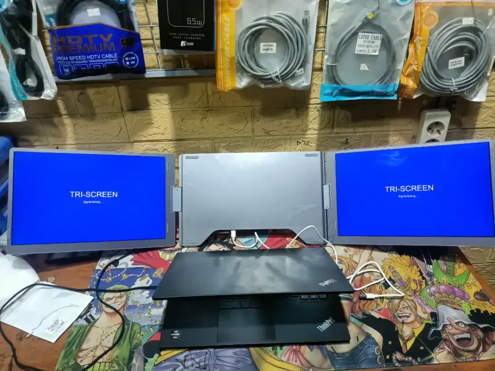 Dijual Portable Monitor Kwumsy P2 Pro Dual Screen