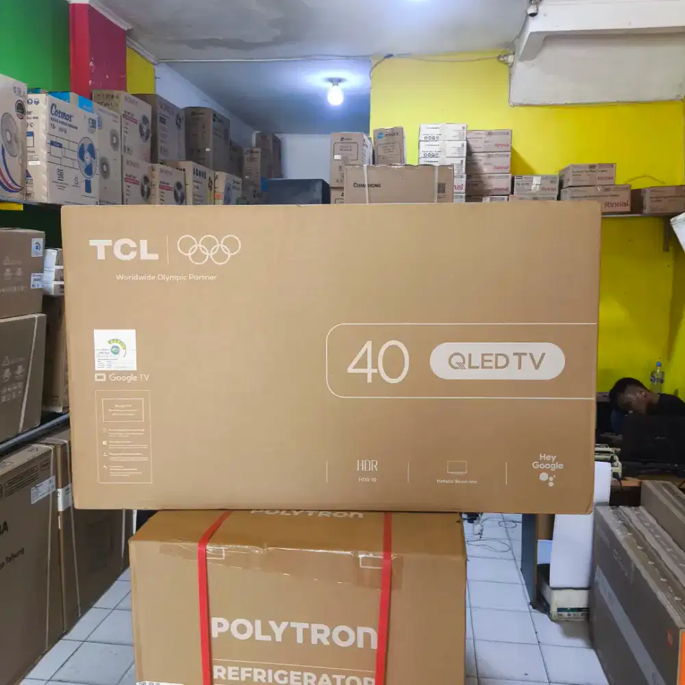 TCL GOOGLE TV 40INCH QLED PROMO BISA KREDIT TANPA DP