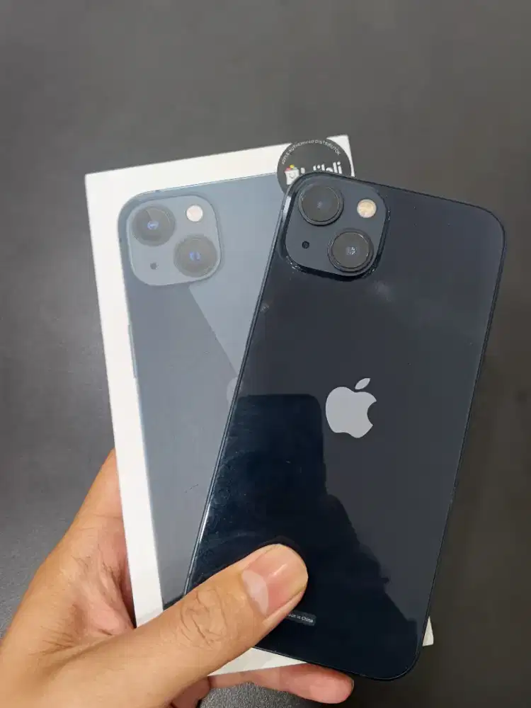 iPhone 13 128GB Midnight Second Resmi iBox