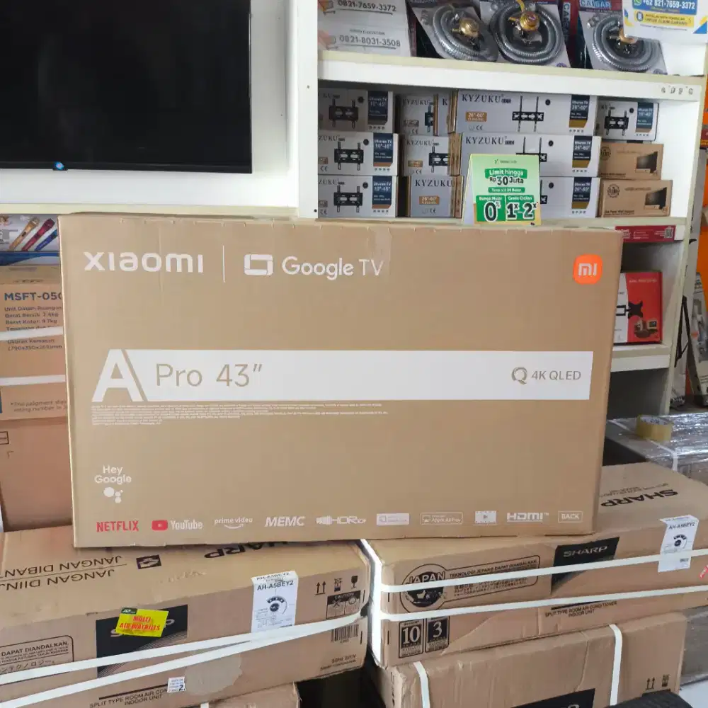 XIAOMI GOOGLE TV 43 INCH 4K QLED PROMO BISA KREDIT TANPA DP