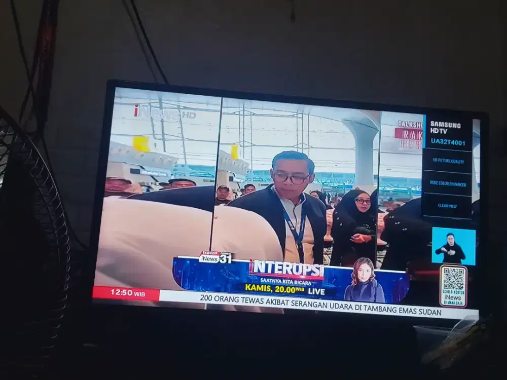Jual tv digital merk samsung 32inc,full set
