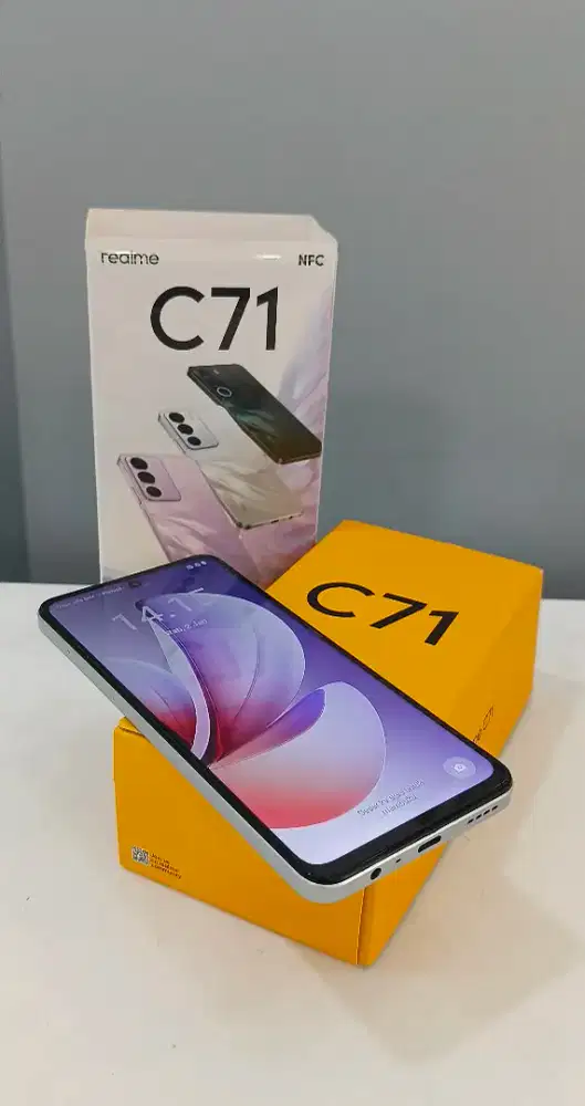 Realmi C71 8/128,seken like new,no minus,belum pernah bongkar,NFC
