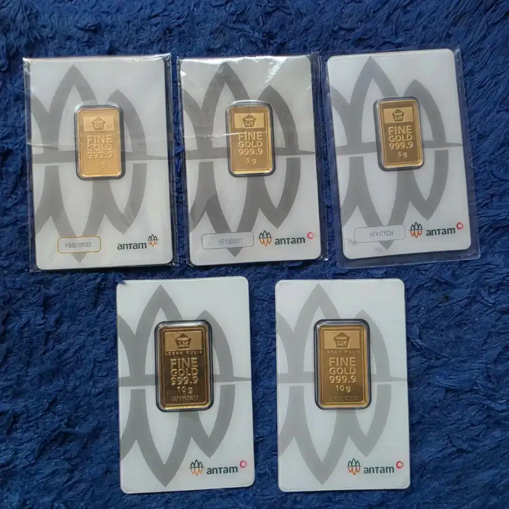 Emas LM Antam 5gr 10gr Harga Emas Hari Ini