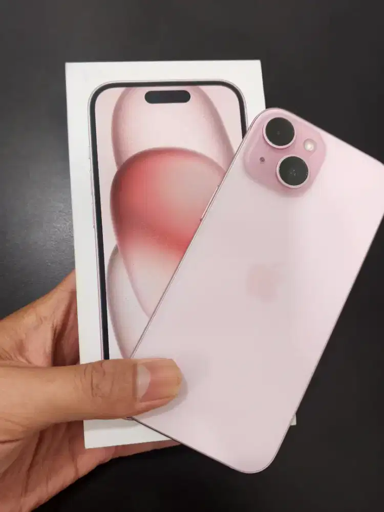 iPhone 15 Plus 128GB Pink Second Resmi iBox