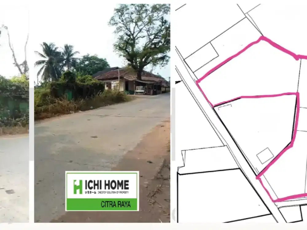 Tanah Siap Pakai Cocok Investasi Zona Industri di Jambe Tigaraksa Tangerang