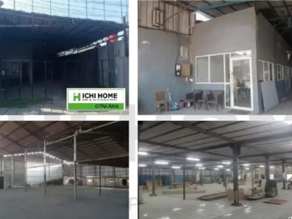 Gudang Siap Pakai Cocok Produksi di Kawasan Industri M Toha Karawaci Tangerang