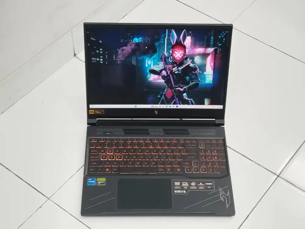 Acer nitro anv16-71 i7 gen 14 RTX 4060 ram 16gb SSD 512gb