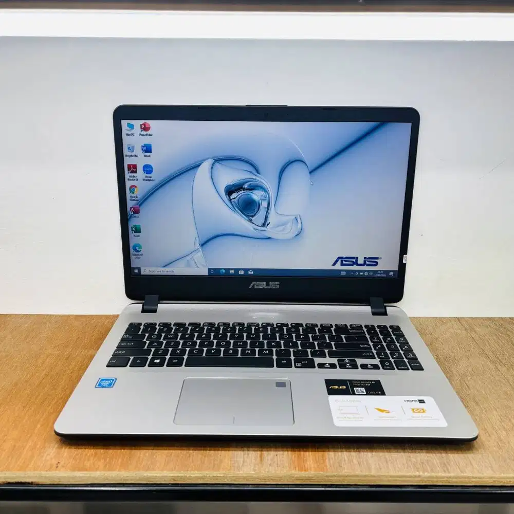Laptop asus A507m second intel N4000 RAM 4GB DDR4 SSD 128GB 15inch