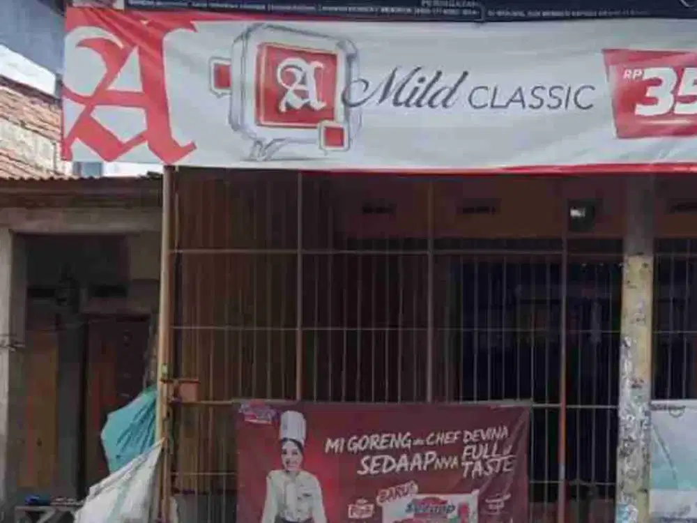 jual rumah 5x20 cocok untuk usaha jln poros Barombong