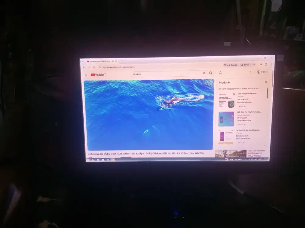 LED MONITOR AOC 16' WIDE JAKSEL