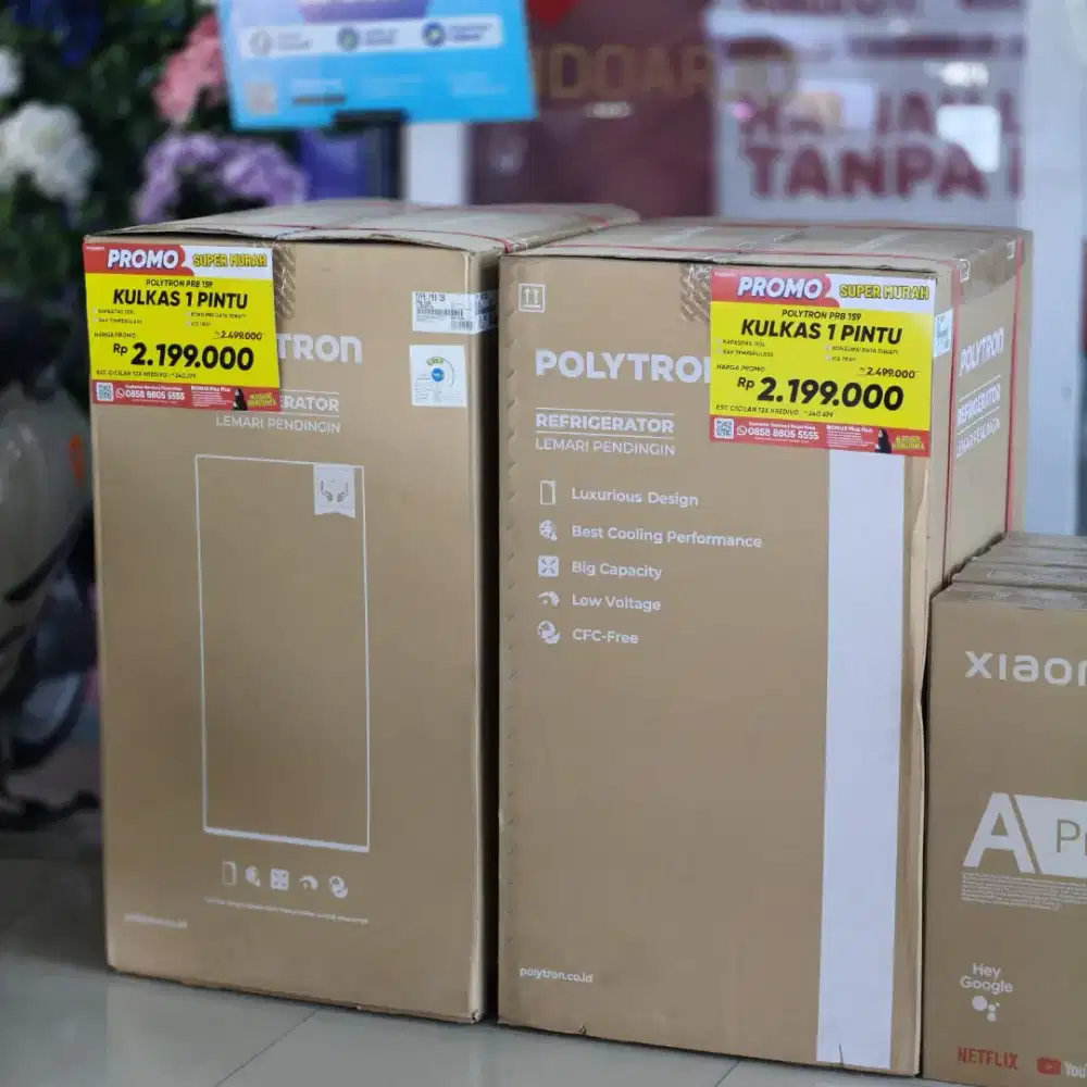 KULKAS 1 PINTU KREDIT CUMA 200RIBUAN ANTAR KERUMAH GRATISS