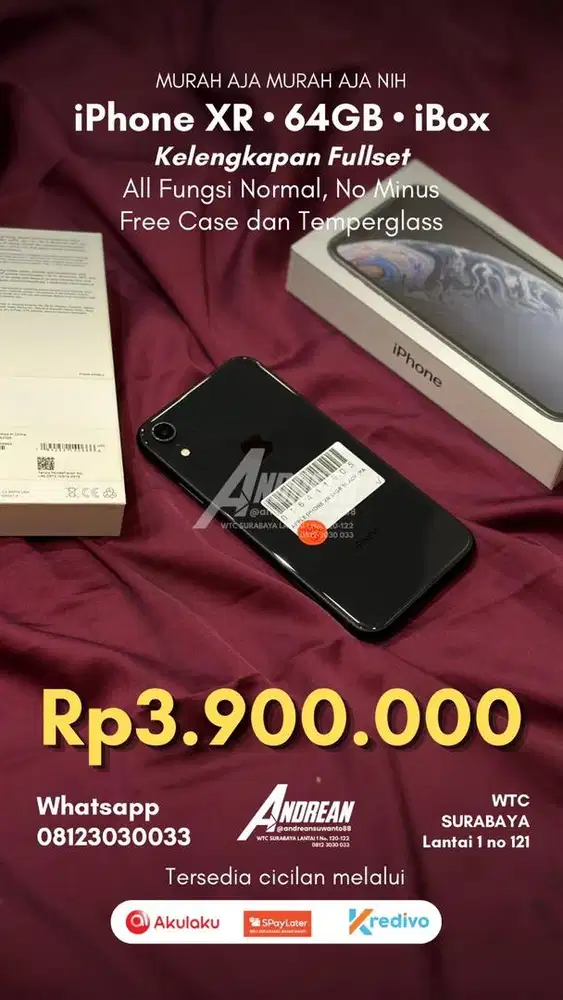 Second Iphone XR 64gb Ibox