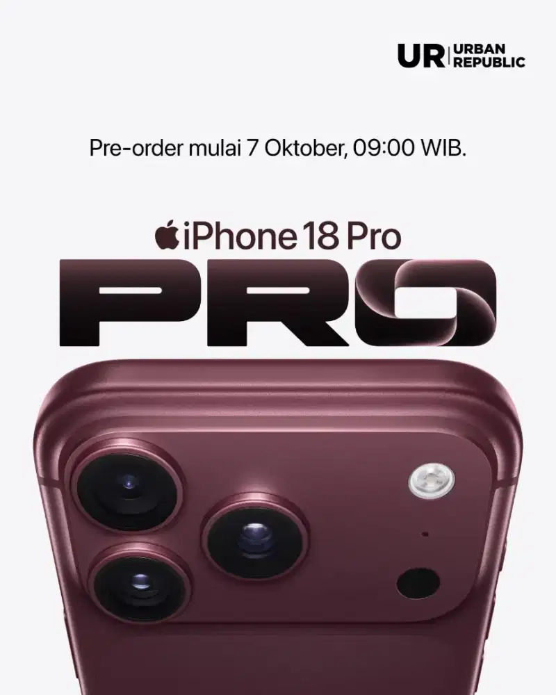 PO IPHONE 18 GARANSI RESMI IBOX