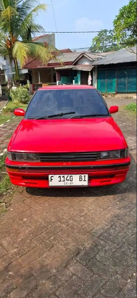 Toyota Twincam HB 1.6 1988 Merah Metalik – Jual Cepat!