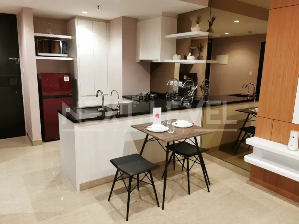 Apartemen Branz BSD Tower North Tipe 1BR Furnish Interior Lantai Rendah