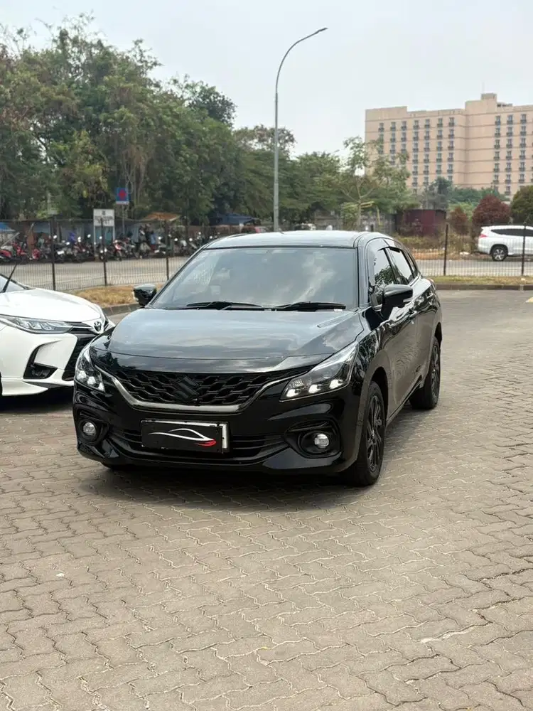 TERMURAH km 22rb Baleno HB 1.5 matic 2024 hitam cash kredit jazz fronx