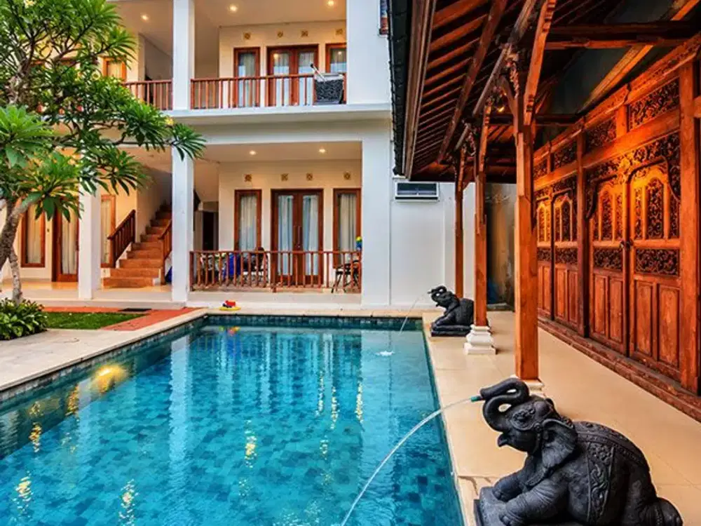 [AMR-194.PLRV] Villa Room Apartment for Monthly Rent – Sidakarya, Bali