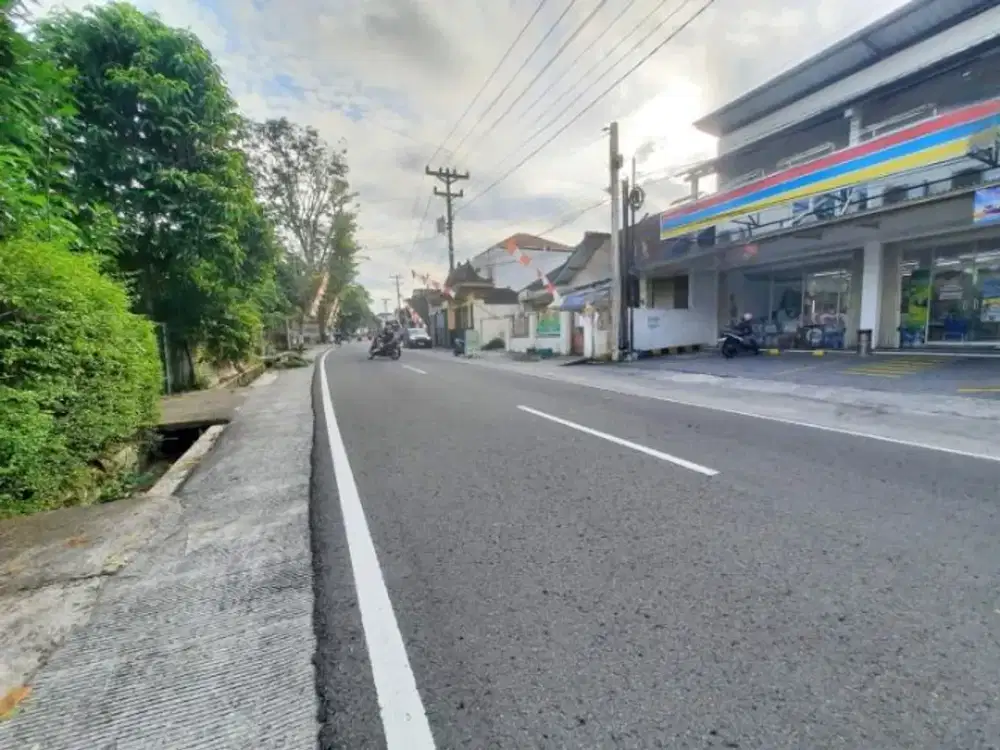 LT 420 LD14 TEPI JALAN RAYA CONCAT TANAH DEKAT UGM GEJAYAN COCOK RUANG USAHA KULINER RESTORAN CAFE, KANTOR, ALFAMART, KOST EKSKLUSIF, KANTOR, GUDANG