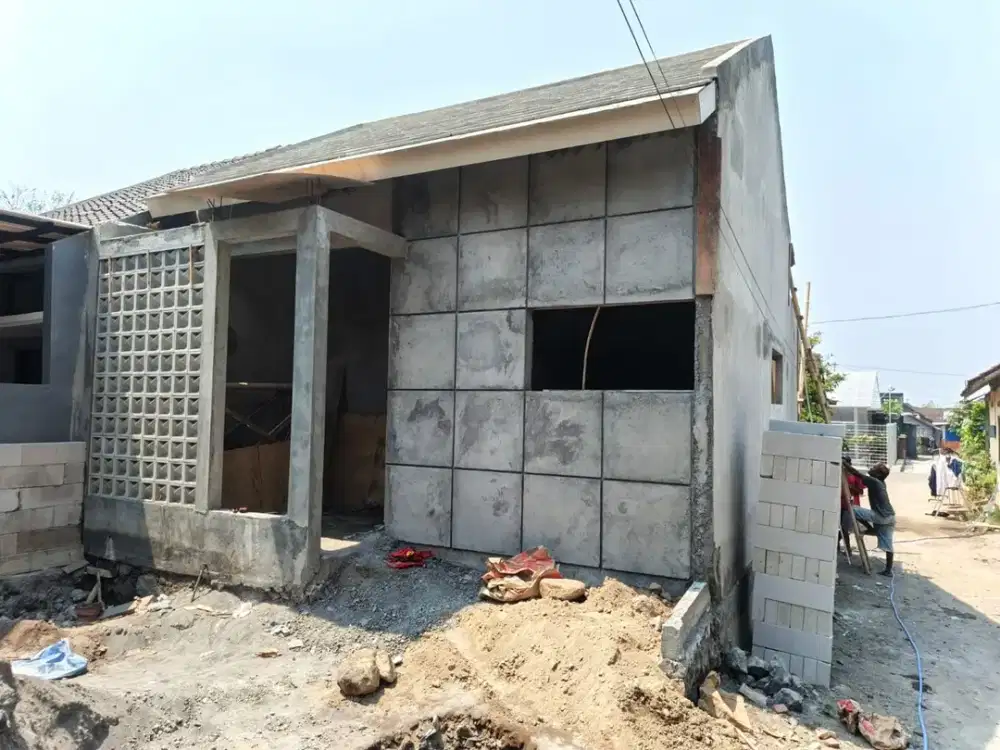 Rumah Jogja Bisa Dicicil Carport 2 Mobil 7 menit ke Pemda Sleman