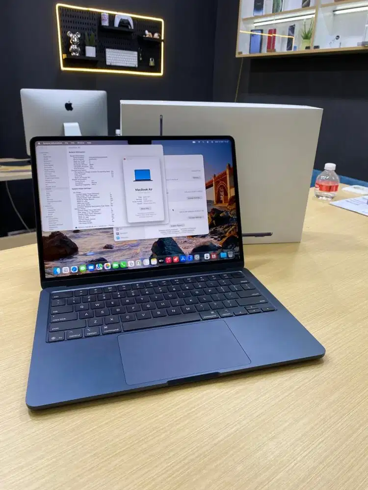 Macbook Air M4 16/256GB Midnight Resmi Fullset