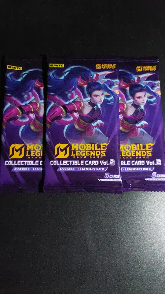Kartu koleksi mobile legends collectible card