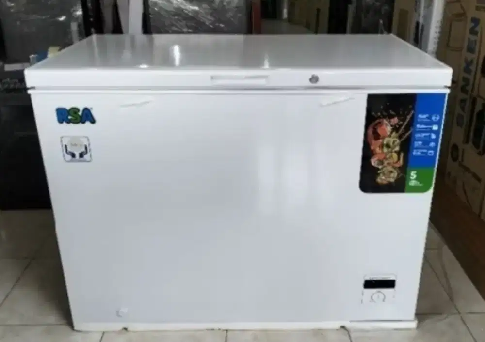 Chest Freezer 310 Liter Merk RSA CF-310l Freezer Box CF310