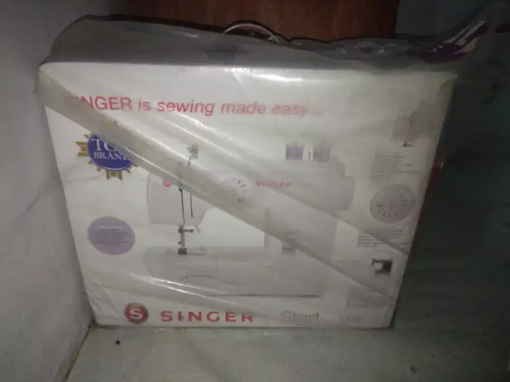 Mesin jahit baru belum pakek masih segel